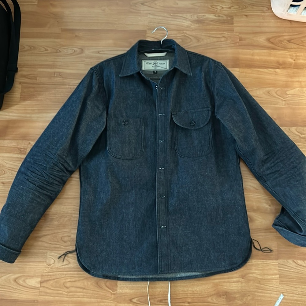 Rgt  Rogue territory work shirt. denim11oz. indigo